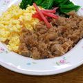 プルンバゴ's cooksnap of when they made ツナそぼろの三色丼.
