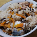ねこのおかあさん☆'s cooksnap of when they made さんま缶で☆簡単炊き込みご飯.