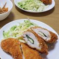 ねこのおかあさん☆'s cooksnap of when they made 衣が簡単！ささみの青しそとチーズカツ.