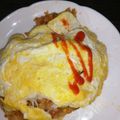 kyokoha's cooksnap of when they made シラチャーソースのタイ風オムライス.