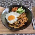 LiLiCo2's cooksnap of when they made [韓国料理]甘辛イカ丼오징어덮밥.