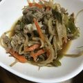 ＊chi〜ko＊'s cooksnap of when they made ☆簡単♪牛コマ肉と根菜糸コン甘辛煮☆.