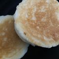 ３匹の大ぶたママ's cooksnap of when they made ふわふわの米粉パンケーキ♪.