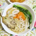 mmameco's cooksnap of when they made 牡蠣シリーズ長くない？牡蠣ラーメン.
