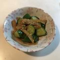 クックTUMJHO☆'s cooksnap of when they made きゅうりめんま.