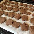 まなぴママ★'s cooksnap of when they made 簡単すぎるチョコ風クッキー（ココア味）.