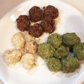 まみたん先生's cooksnap of when they made レンジ１分！おから★きな粉ココア抹茶団子.