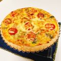 Kaibasi☆'s cooksnap of when they made 冷凍パイシート★トマトキッシュ.