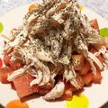 ちーりー's cooksnap of when they made 鶏むね肉で棒棒鶏サラダ.
