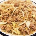 ざくらママ's cooksnap of when they made もやしと豚ひき肉の味噌ニンニク炒め.