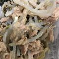 ma___111's cooksnap of when they made もやしと大葉のサラダ.