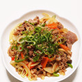 めいめい☆☆☆'s cooksnap of when they made 豚肉と野菜の和風だし炒め〜汁まで旨旨っ♬.