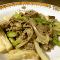 半熟王子's cooksnap of when they made 牛肉とアスパラ・エリンギの中華炒め.