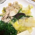67luna's cooksnap of when they made 【農家のレシピ】豚肉のみぞれ鍋.