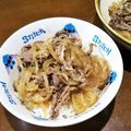 ayamiu620's cooksnap of when they made 味染み汁だく牛丼.