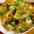 やまやま母ちゃん's cooksnap of when they made 生あおさを使った変わり磯辺揚げ.