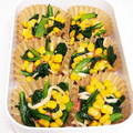 happy_children's cooksnap of when they made 作り置きにも♪小松菜とカニカマの中華炒め.