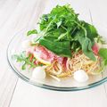 すんずく娘's cooksnap of when they made ルッコラと生ハムの冷製ビーフン.