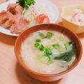 Mei＊☆'s cooksnap of when they made 簡単、ビジネスホテル風のお味噌汁.