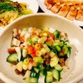 シルバニア's cooksnap of when they made 簡単！納豆に胡瓜ちくわねぎチリソース.