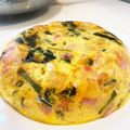 はっぴーたっきー's cooksnap of when they made 簡単☆炊飯器deキッシュ風オムレツ.