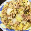 ねってぃ＊'s cooksnap of when they made 時短＊シンプル＊サバ缶と白菜の簡単レシピ.