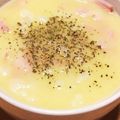 みるくてぃー。。's cooksnap of when they made 熱湯を注ぐだけ、ベーコンコーンスープご飯.