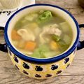 ばぢこ's cooksnap of when they made 風邪？身体に優しい♡チキンヌードルスープ.