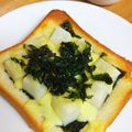 ❥❦❧ruru❧❦❥'s cooksnap of when they made 新感覚トースト♡海苔もっチーズトースト.