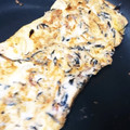 momocookin's cooksnap of when they made 簡単！梅ひじきの卵焼き.