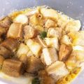 1男4女のママ's cooksnap of when they made レンジde簡単♪三つ葉の卵とじ丼.