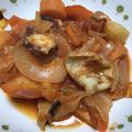 亜久里's cooksnap of when they made タコのトマト煮.
