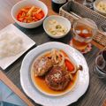 ここっこ★'s cooksnap of when they made 圧力鍋で煮込みハンバーグ.