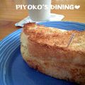 ぴよこの食卓's cooksnap of when they made いつもよりＧＯＯＤなトースト☆.