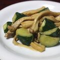 gonnanmama's cooksnap of when they made エリンギ&キュウリの辛子ポン酢炒め.