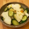 アツシの嫁's cooksnap of when they made 簡単！大根ときゅうりのゆずの浅漬け.