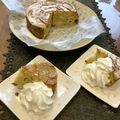 なのはな☆1972's cooksnap of when they made ❀HMで♪しっとり林檎のｹｰｷ❀.