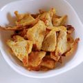 かるぼスパ's cooksnap of when they made 簡単おやつ☆キャラメル味の油揚げラスク.