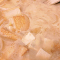 みぱとしおとましぽー's cooksnap of when they made 豆腐、生揚げ、玉ねぎの味噌汁.