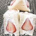 まあこニャン's cooksnap of when they made お家で簡単いちごサンド.
