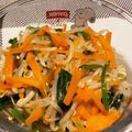 頑張ろうけにち's cooksnap of when they made もやし人参ほうれん草で簡単ナムル.