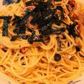 ぴぴ１６'s cooksnap of when they made 簡単☆サバ缶としめじの和風パスタ.