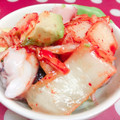 みっくママ's cooksnap of when they made タコとアボカドとキムチ和え.