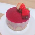 クック5ZW678☆'s cooksnap of when they made いちごのムースケーキ.