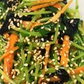 ♥りょぅ♥'s cooksnap of when they made 簡単⭐️栄養満点⭐️豆苗ナムル.