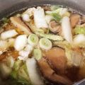 ごじひめ's cooksnap of when they made 【簡単】豚バラ肉と白菜、春雨のスープ.