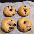 クマノミと3匹の羊's cooksnap of when they made もっちり♪つやつや♪ブルーベリーベーグル.
