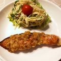 たさゆひ's cooksnap of when they made 【簡単すぎてウマ過ぎる！】鮭マヨネーズ焼.