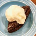 こめ野めし子's cooksnap of when they made しっとり簡単ガトーショコラ.