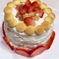 えいりーママ☆'s cooksnap of when they made 離乳食に☆卵・乳製品不使用スポンジケーキ.